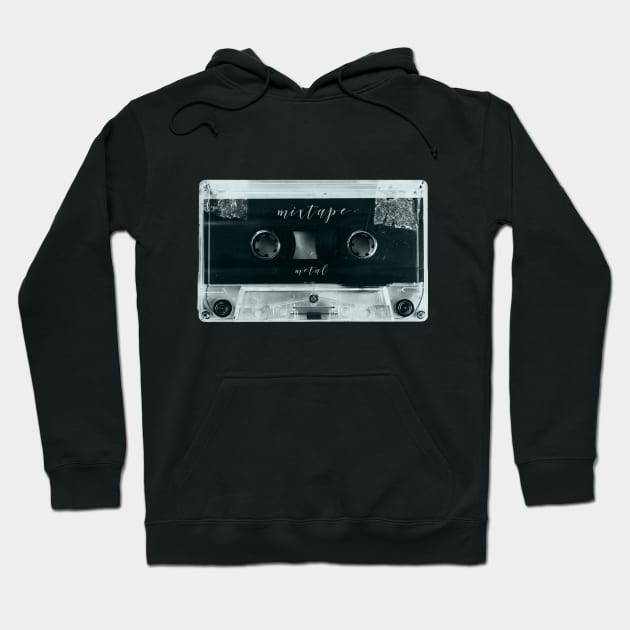 Mixtape Metal Hoodie by DyrkWyst